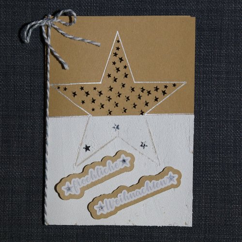 Weihnachten Kraftpapier