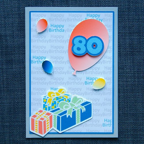 Zahlengeburtstag mit Ballon