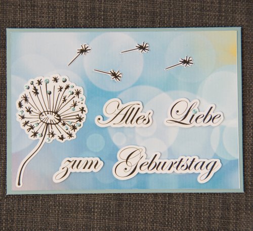 Alles Liebe zum Geburtstag Pusteblume