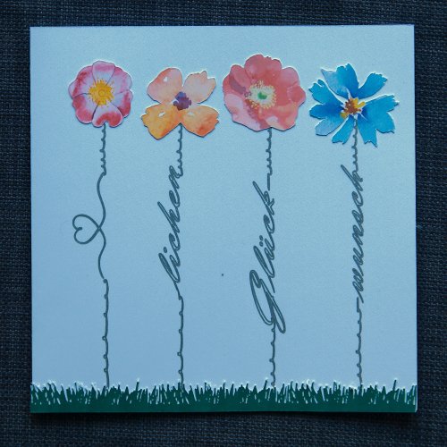 Herzlichen Glückwunsch Blumen