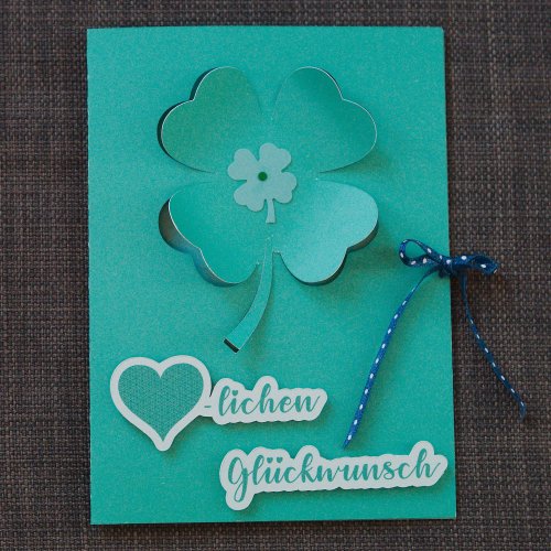 Herzlichen Glückwunsch Kleeblatt