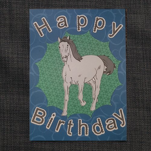 Happy Birthday Pferd