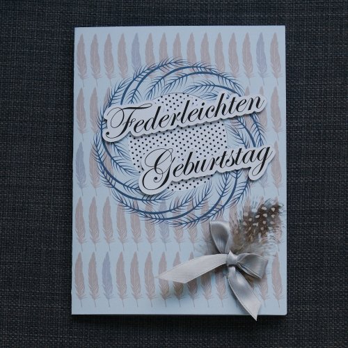 Federleichten Geburtstag 