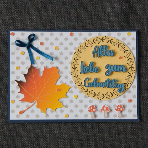 Alles Leibe zum Geburtstag Herbst