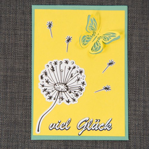 Viel Glück Pusteblume