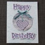 Happy Birthday hängendes Herz